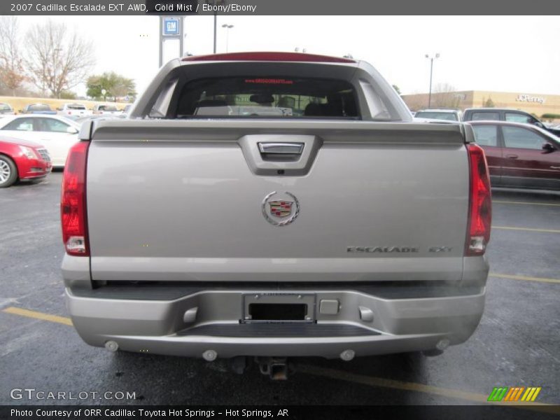 Gold Mist / Ebony/Ebony 2007 Cadillac Escalade EXT AWD