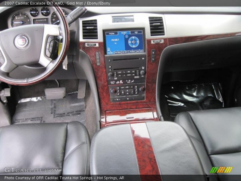 Gold Mist / Ebony/Ebony 2007 Cadillac Escalade EXT AWD