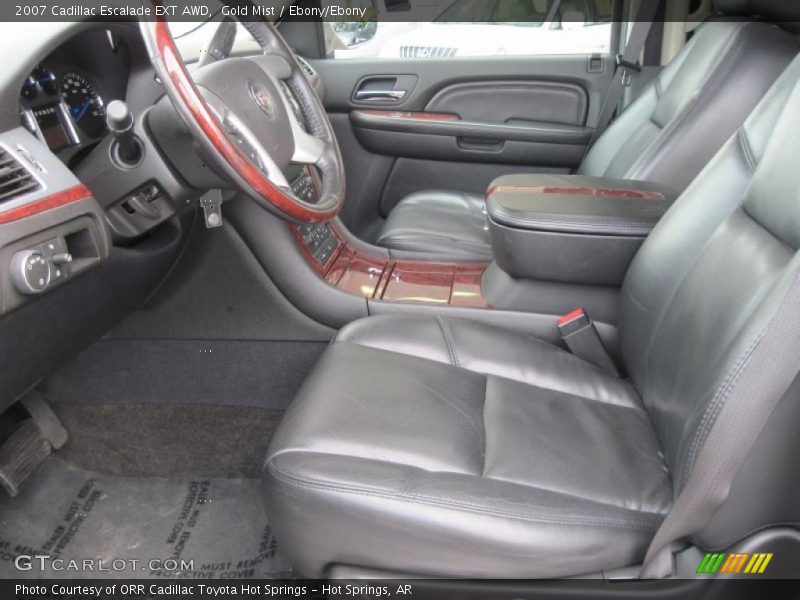 Gold Mist / Ebony/Ebony 2007 Cadillac Escalade EXT AWD