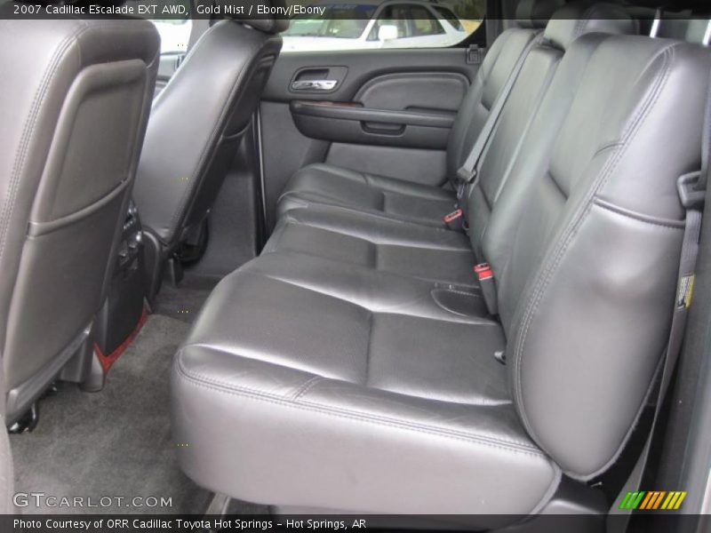 Gold Mist / Ebony/Ebony 2007 Cadillac Escalade EXT AWD