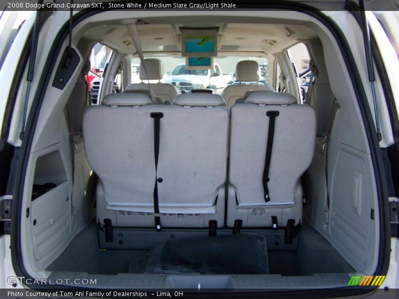 Stone White / Medium Slate Gray/Light Shale 2008 Dodge Grand Caravan SXT