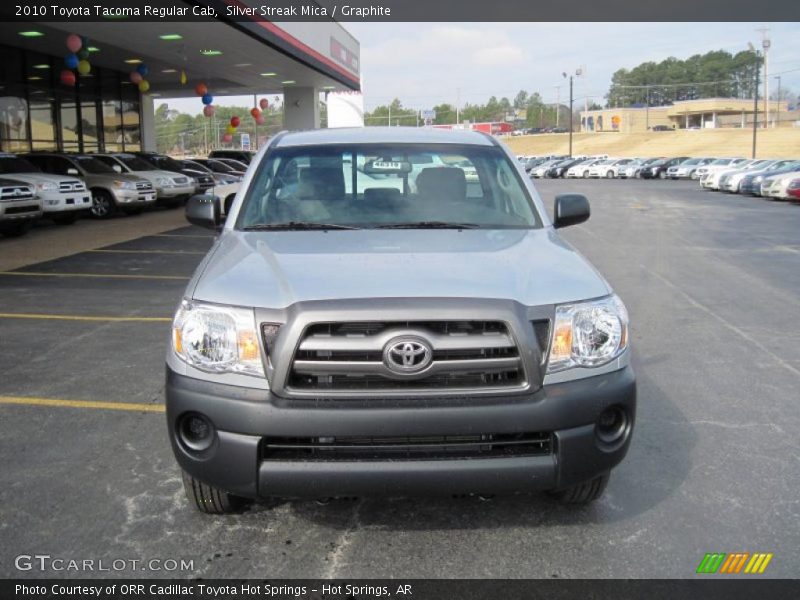 Silver Streak Mica / Graphite 2010 Toyota Tacoma Regular Cab