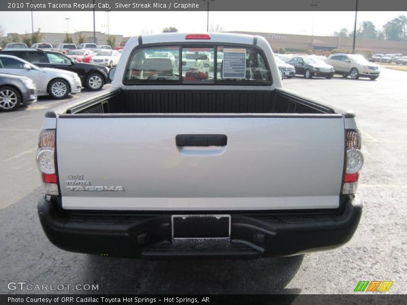Silver Streak Mica / Graphite 2010 Toyota Tacoma Regular Cab