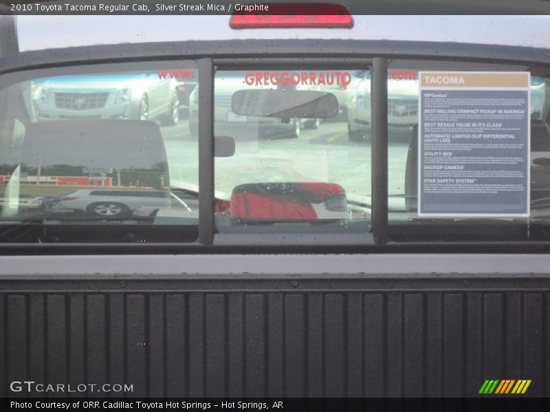 Silver Streak Mica / Graphite 2010 Toyota Tacoma Regular Cab