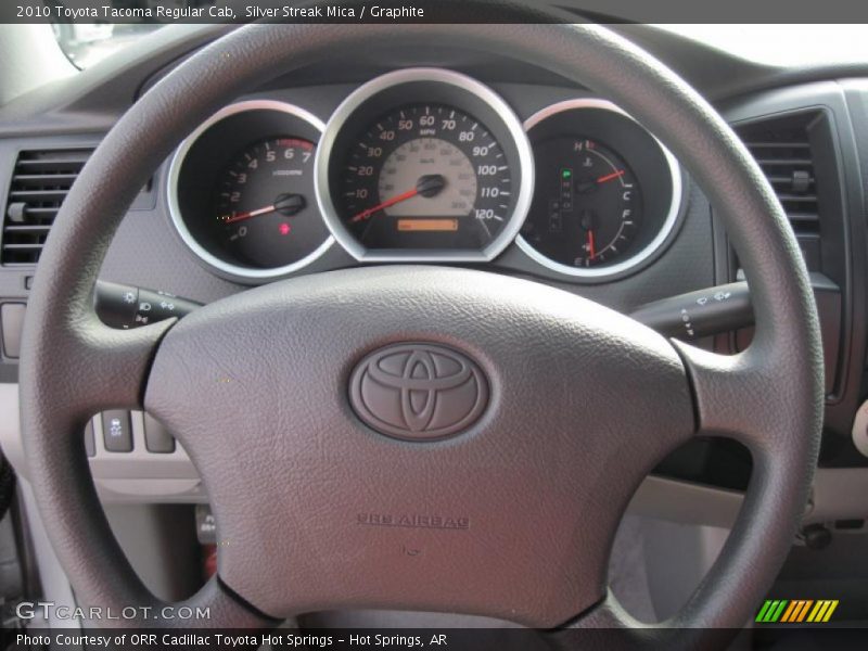 Silver Streak Mica / Graphite 2010 Toyota Tacoma Regular Cab
