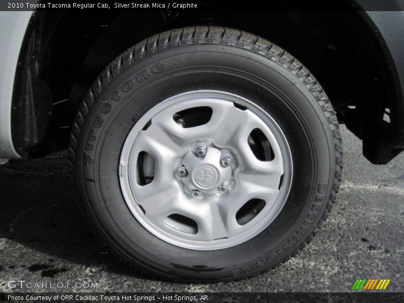 Silver Streak Mica / Graphite 2010 Toyota Tacoma Regular Cab