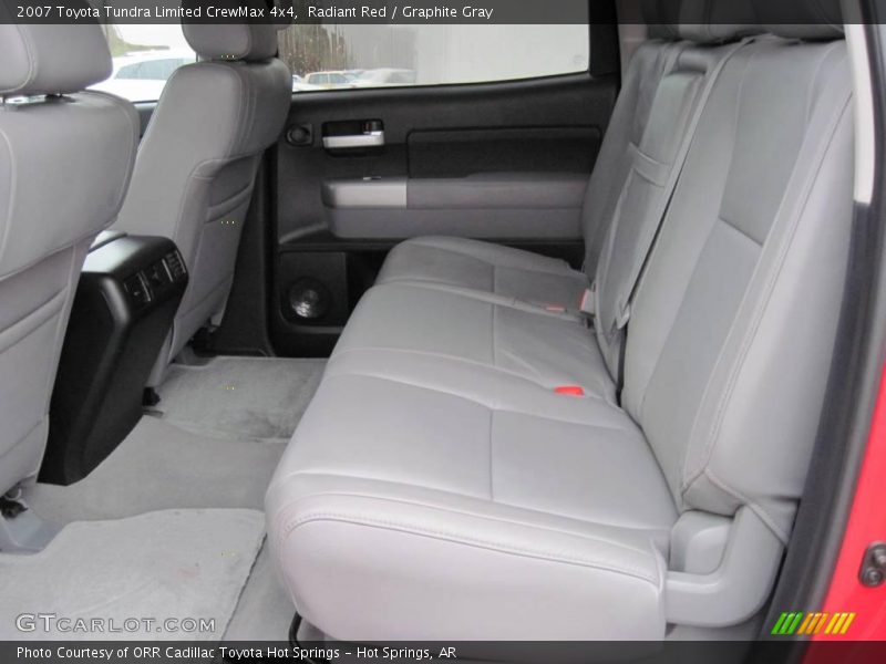 Radiant Red / Graphite Gray 2007 Toyota Tundra Limited CrewMax 4x4
