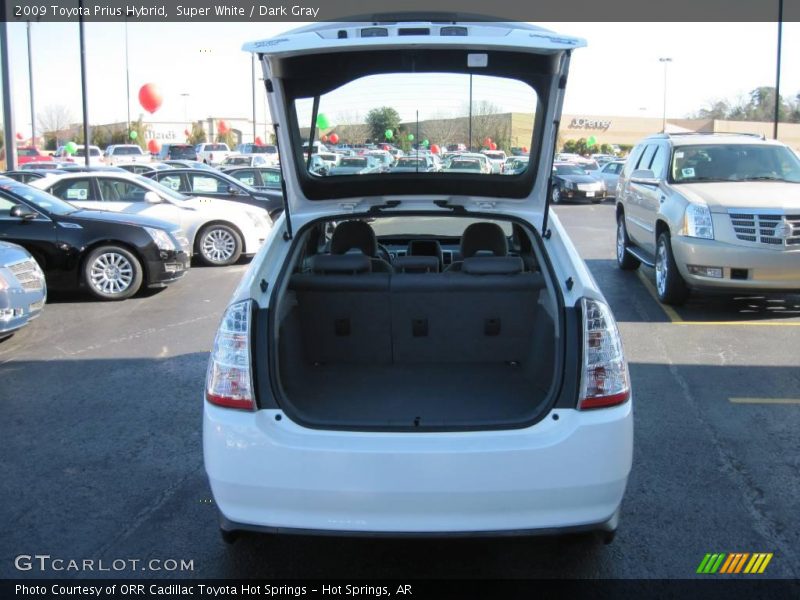 Super White / Dark Gray 2009 Toyota Prius Hybrid