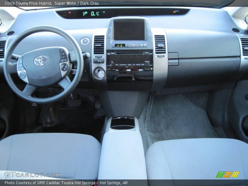 Super White / Dark Gray 2009 Toyota Prius Hybrid