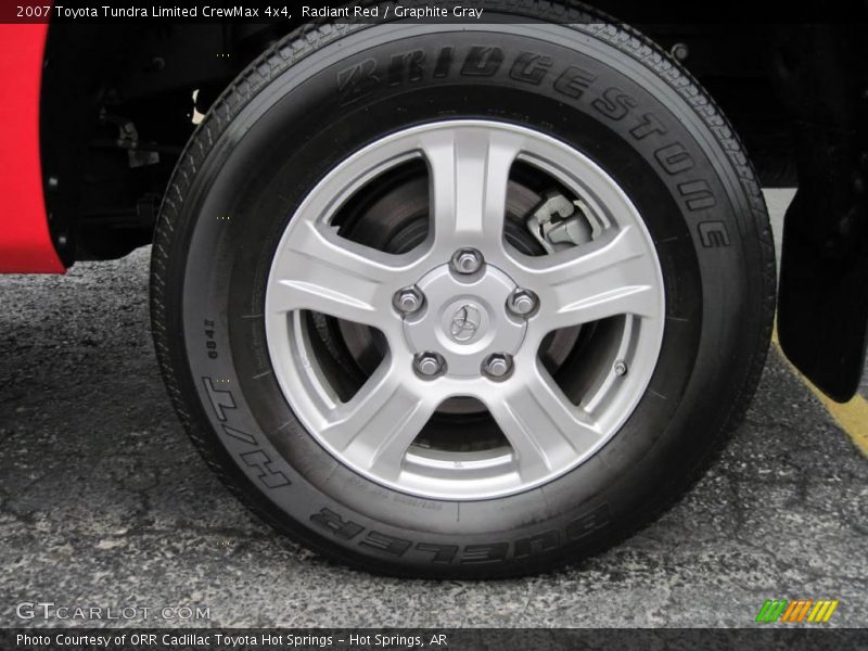 Radiant Red / Graphite Gray 2007 Toyota Tundra Limited CrewMax 4x4