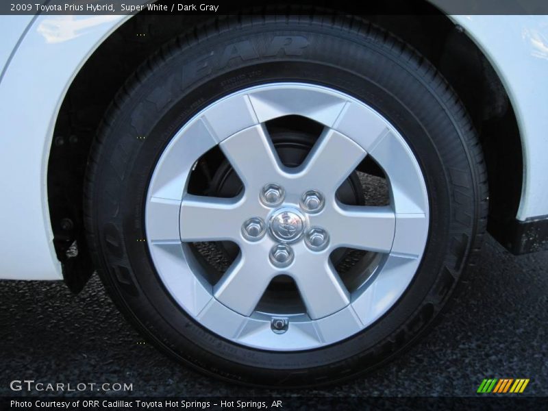 Super White / Dark Gray 2009 Toyota Prius Hybrid