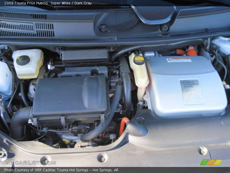 Super White / Dark Gray 2009 Toyota Prius Hybrid