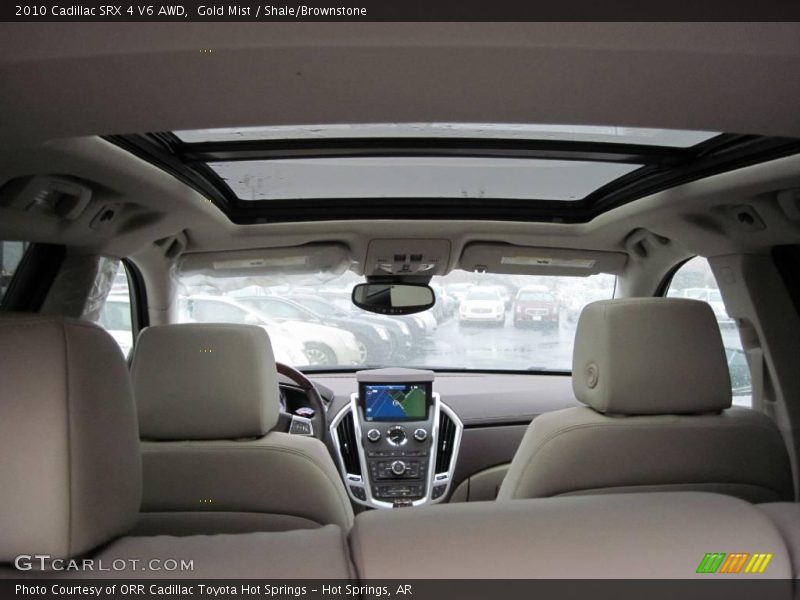 Gold Mist / Shale/Brownstone 2010 Cadillac SRX 4 V6 AWD