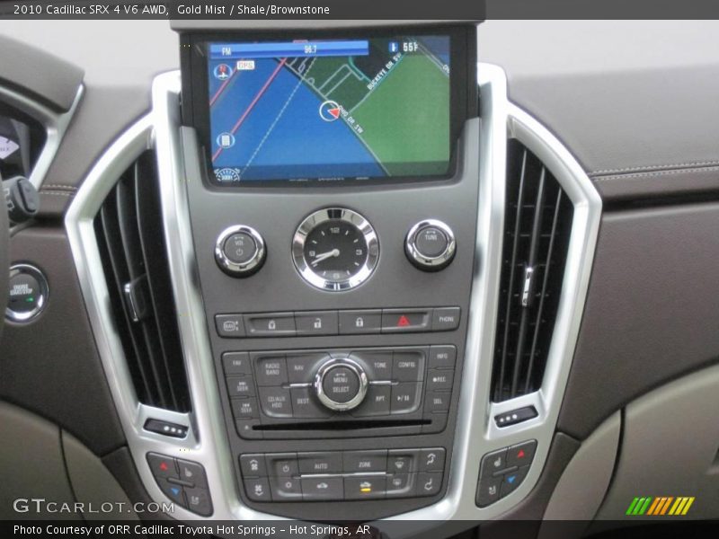 Gold Mist / Shale/Brownstone 2010 Cadillac SRX 4 V6 AWD