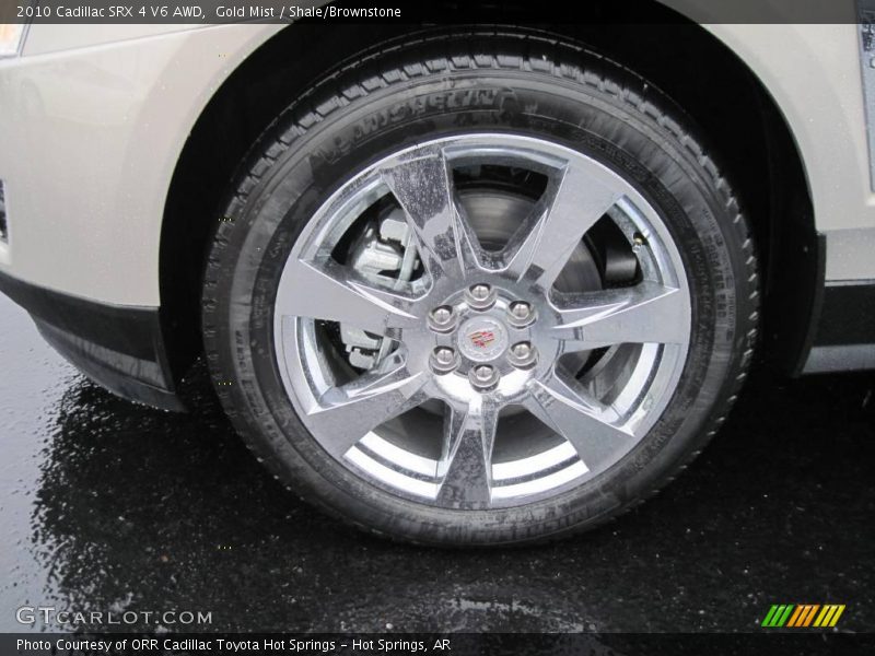 Gold Mist / Shale/Brownstone 2010 Cadillac SRX 4 V6 AWD