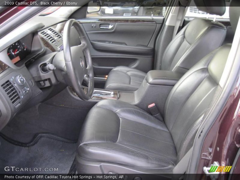 Black Cherry / Ebony 2009 Cadillac DTS