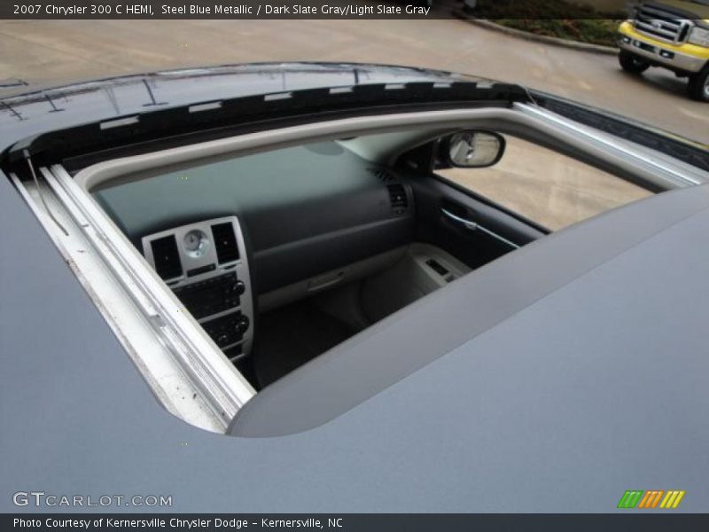 Steel Blue Metallic / Dark Slate Gray/Light Slate Gray 2007 Chrysler 300 C HEMI