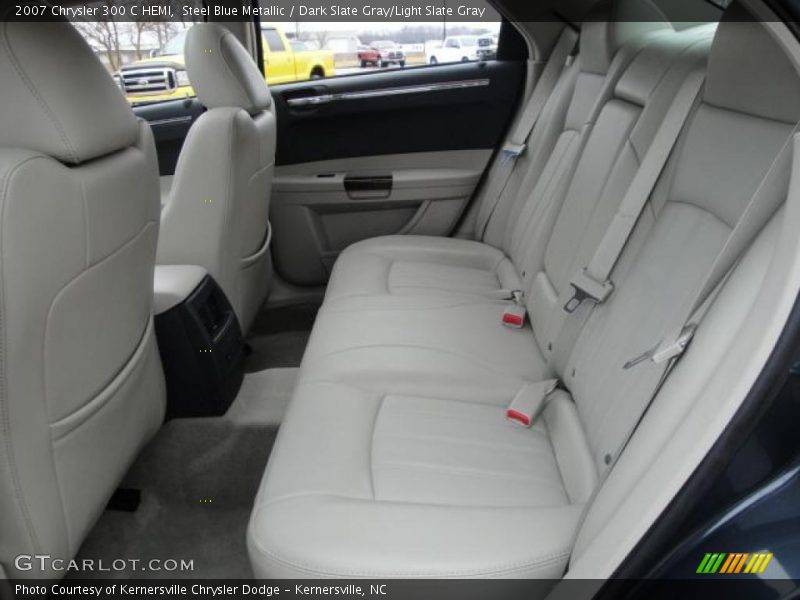 Steel Blue Metallic / Dark Slate Gray/Light Slate Gray 2007 Chrysler 300 C HEMI