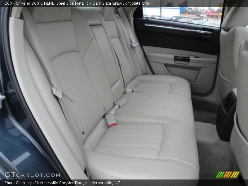 Steel Blue Metallic / Dark Slate Gray/Light Slate Gray 2007 Chrysler 300 C HEMI