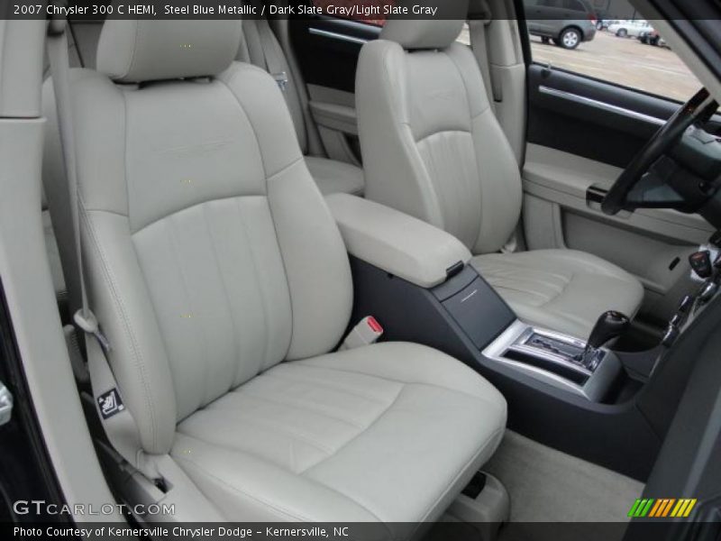 Steel Blue Metallic / Dark Slate Gray/Light Slate Gray 2007 Chrysler 300 C HEMI