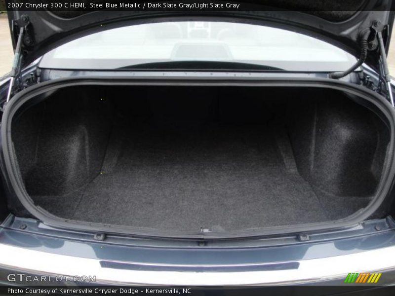 Steel Blue Metallic / Dark Slate Gray/Light Slate Gray 2007 Chrysler 300 C HEMI