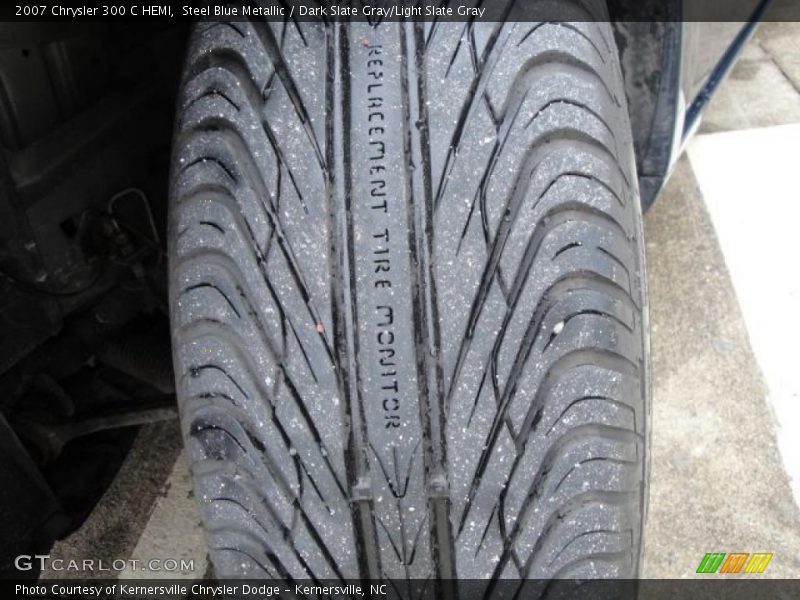 Steel Blue Metallic / Dark Slate Gray/Light Slate Gray 2007 Chrysler 300 C HEMI