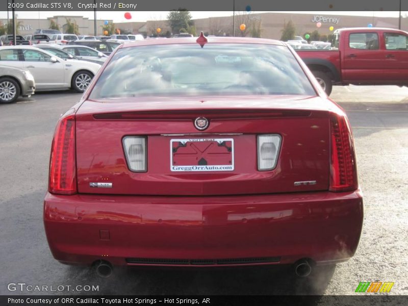 Crystal Red / Ebony 2009 Cadillac STS V8