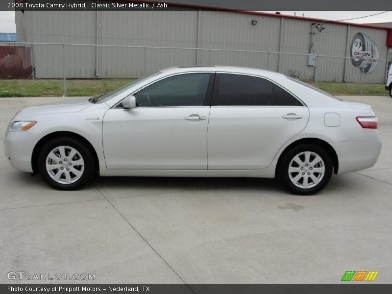 Classic Silver Metallic / Ash 2008 Toyota Camry Hybrid