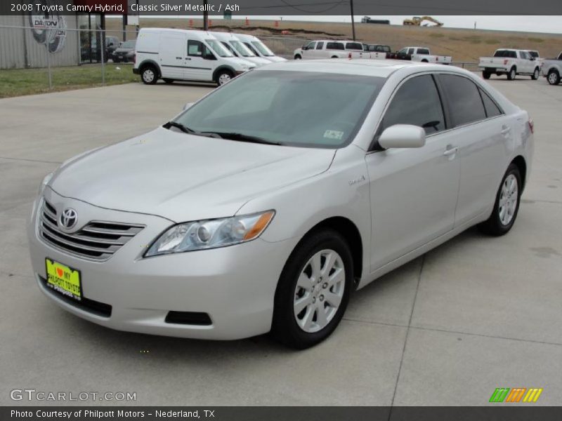 Classic Silver Metallic / Ash 2008 Toyota Camry Hybrid