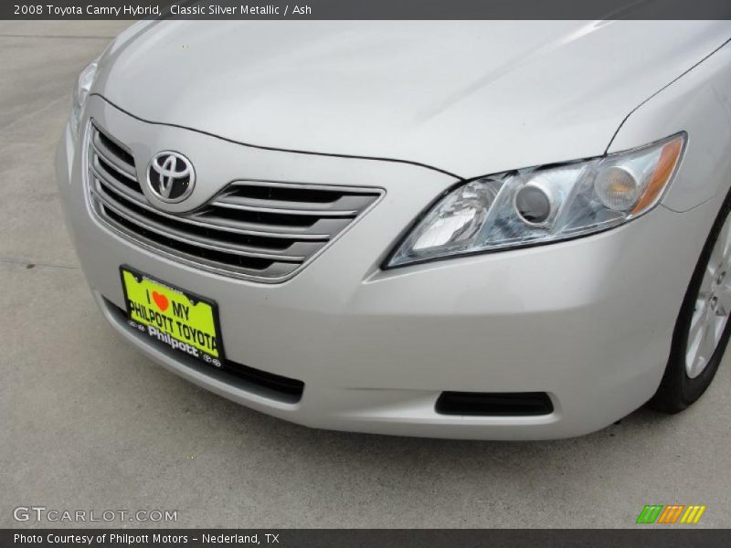 Classic Silver Metallic / Ash 2008 Toyota Camry Hybrid