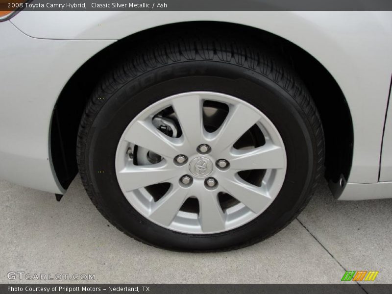 Classic Silver Metallic / Ash 2008 Toyota Camry Hybrid