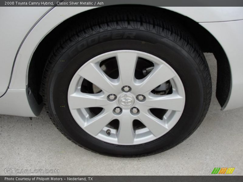 Classic Silver Metallic / Ash 2008 Toyota Camry Hybrid