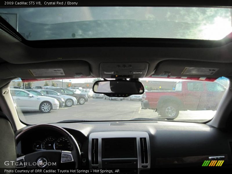 Crystal Red / Ebony 2009 Cadillac STS V8