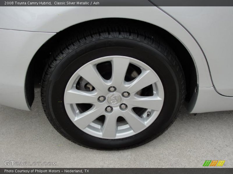 Classic Silver Metallic / Ash 2008 Toyota Camry Hybrid