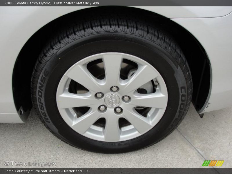 Classic Silver Metallic / Ash 2008 Toyota Camry Hybrid