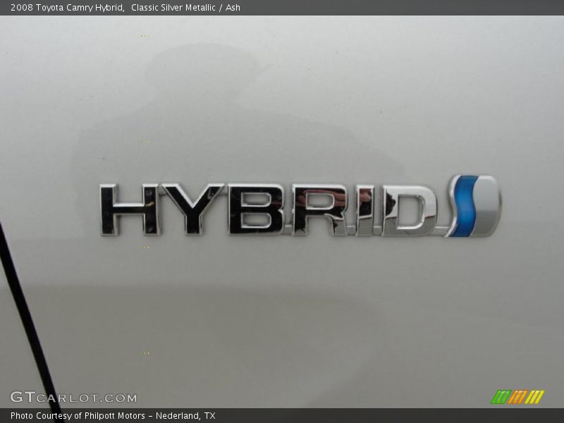 Classic Silver Metallic / Ash 2008 Toyota Camry Hybrid