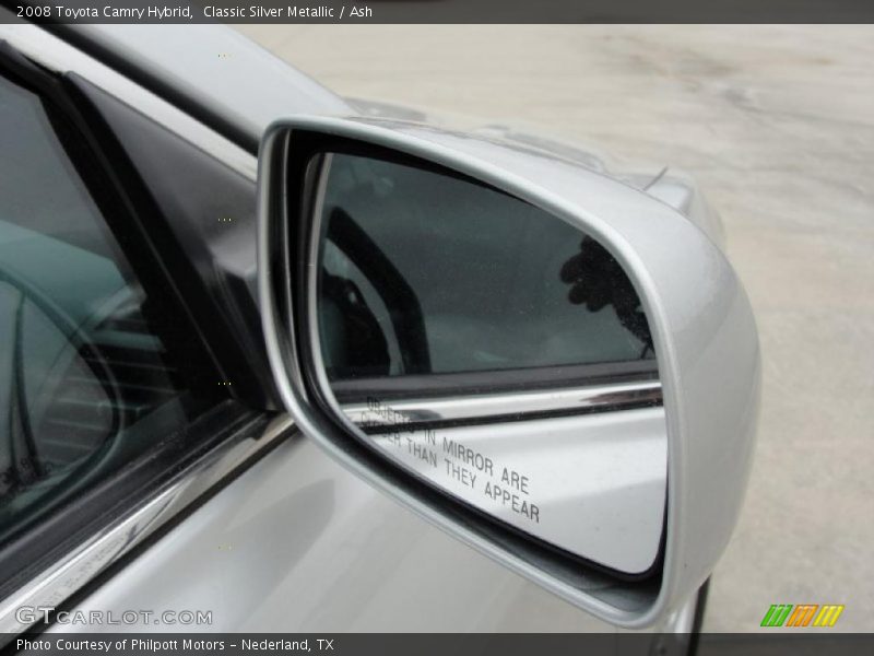 Classic Silver Metallic / Ash 2008 Toyota Camry Hybrid