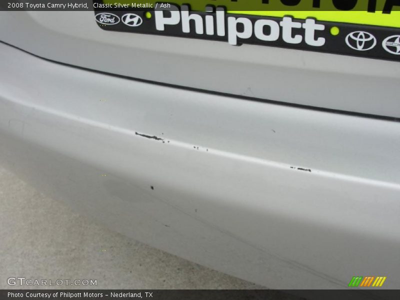 Classic Silver Metallic / Ash 2008 Toyota Camry Hybrid