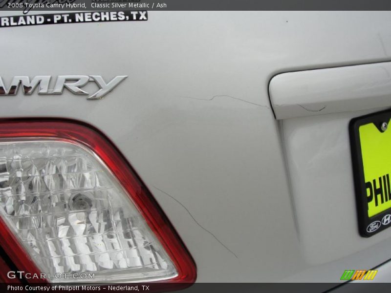 Classic Silver Metallic / Ash 2008 Toyota Camry Hybrid