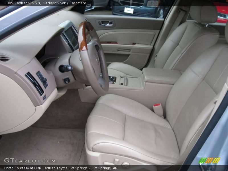 Radiant Silver / Cashmere 2009 Cadillac STS V8