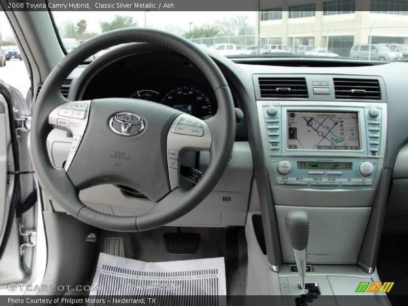 Classic Silver Metallic / Ash 2008 Toyota Camry Hybrid