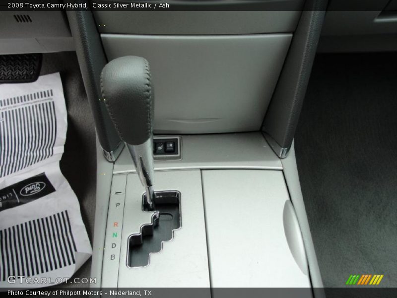 Classic Silver Metallic / Ash 2008 Toyota Camry Hybrid