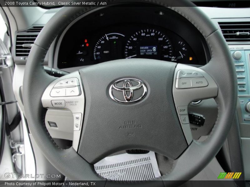 Classic Silver Metallic / Ash 2008 Toyota Camry Hybrid