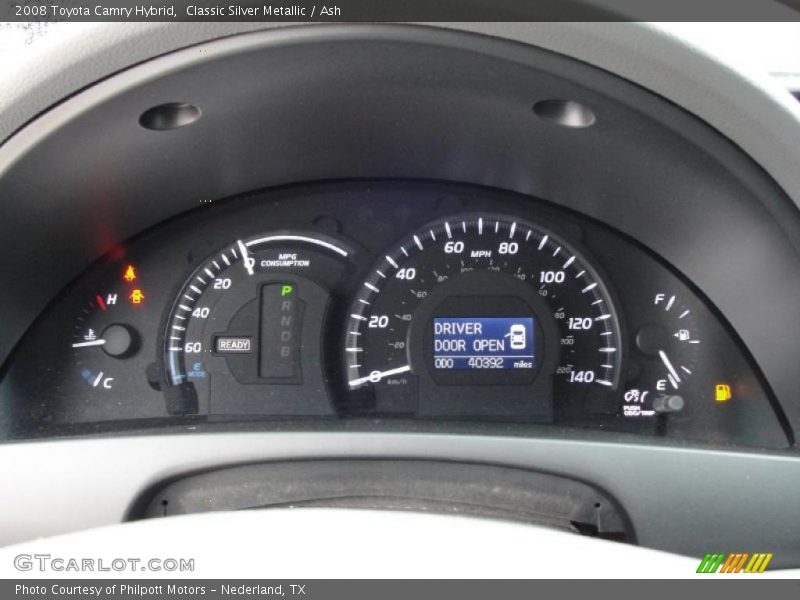 Classic Silver Metallic / Ash 2008 Toyota Camry Hybrid