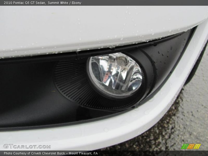 Summit White / Ebony 2010 Pontiac G6 GT Sedan