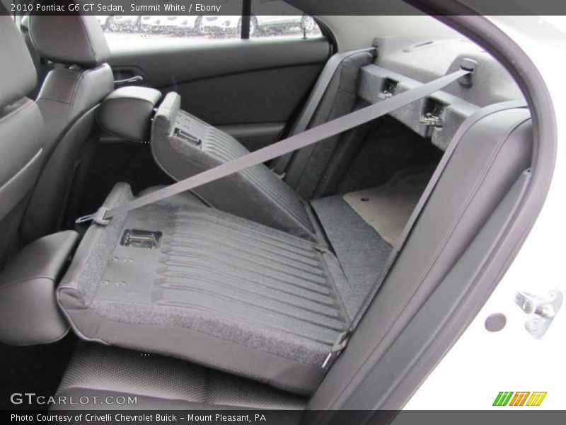 Summit White / Ebony 2010 Pontiac G6 GT Sedan