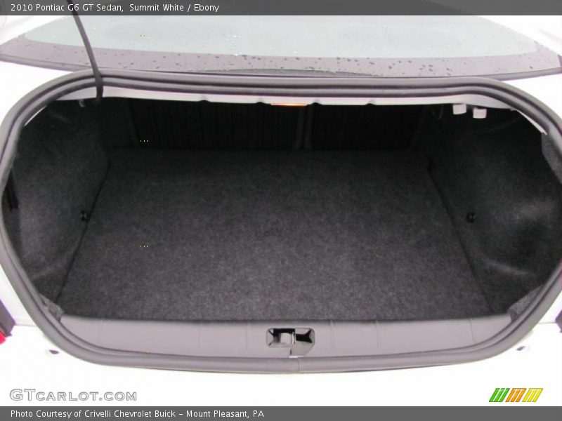Summit White / Ebony 2010 Pontiac G6 GT Sedan