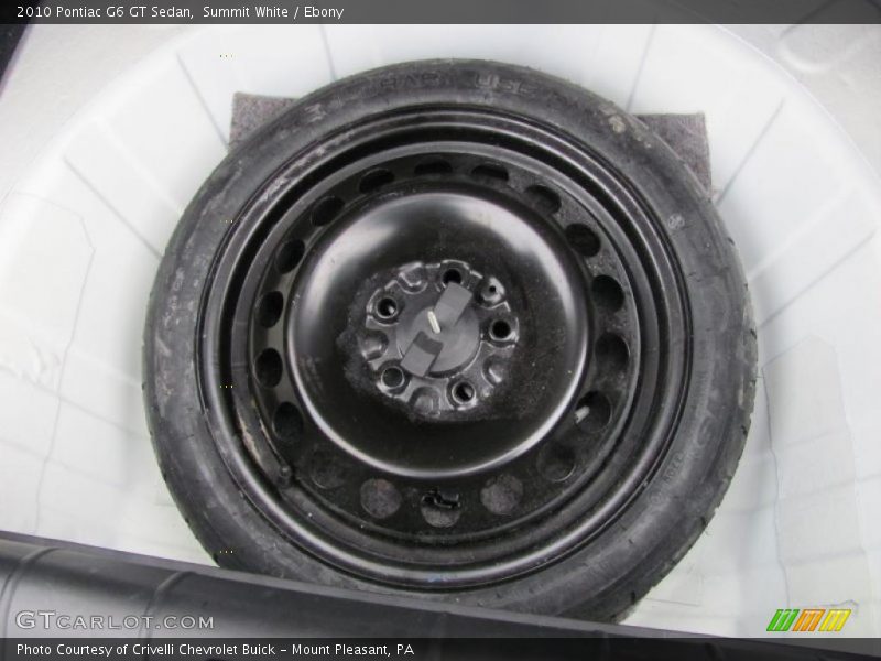 Summit White / Ebony 2010 Pontiac G6 GT Sedan