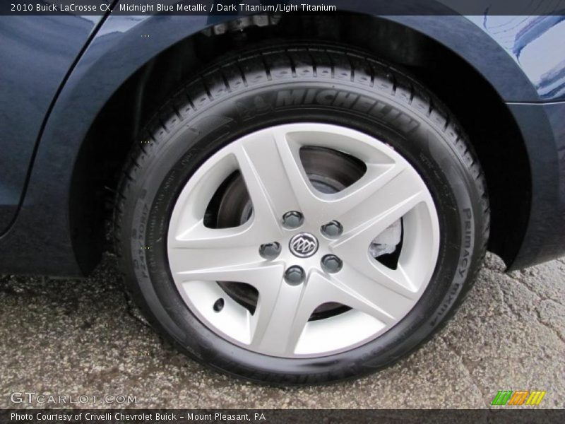 Midnight Blue Metallic / Dark Titanium/Light Titanium 2010 Buick LaCrosse CX
