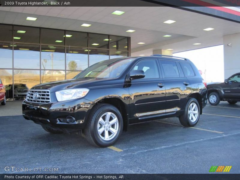Black / Ash 2009 Toyota Highlander